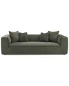 Tov Furniture Tristine Upcycled Basketweave Sofa