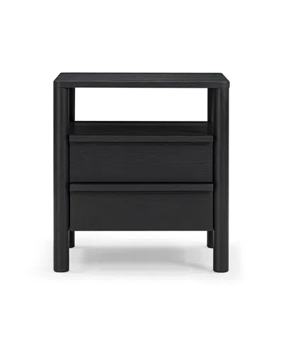 Tov Furniture Tyra Ash Nightstand In Black