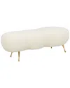 Tov Welsh Faux Sheepskin Bench