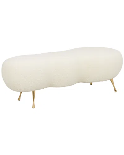 Tov Welsh Faux Sheepskin Bench