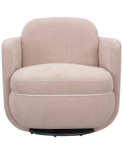 TOV FURNITURE TOV FURNITURE WOLFIE CHENILLE SWIVEL CHAIR