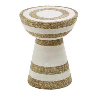 Tov Furniture Wren Side Table In Striped