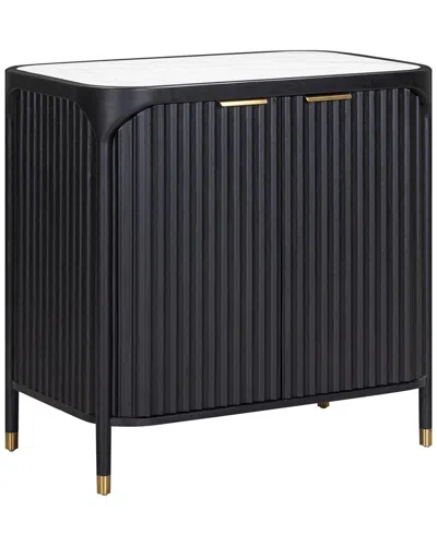 Tov Furniture Yaha Bar Cabinet In Black