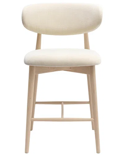 Tov Furniture Zinea Performance Textured Velvet Counter Stool