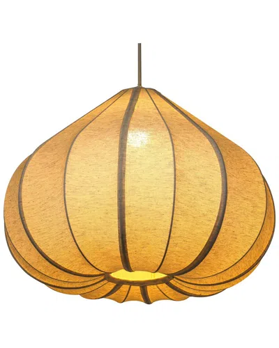 Tov Furniture Zubeda Large Pendant Lamp In Orange