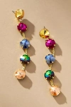 Tova Domini Crystal Drop Earrings In Multicolor