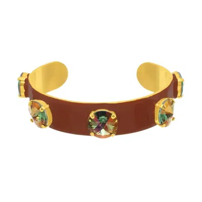 Tova Linsey Midnight Express Cuff In Mocha In Multi