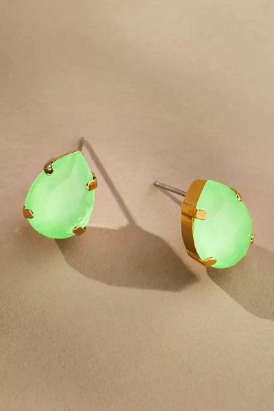 Tova Lumi Post Earrings In Green