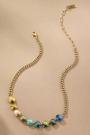 Tova Mini Sofia Crystal Necklace In Blue