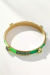Tova Mireya Bangle Bracelet In Green