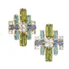 Tova Perinelle Earrings In Blue/green In Multi