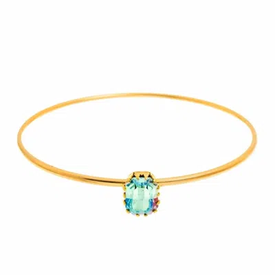 Tova Women's Ada Bangle In Aqua Verde In Multi