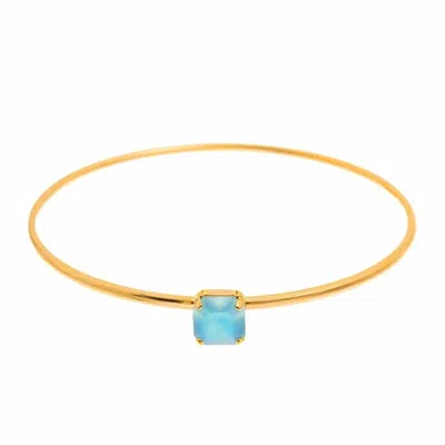 Tova Women's Ada Bangle In Aquamarine Frost In Multi