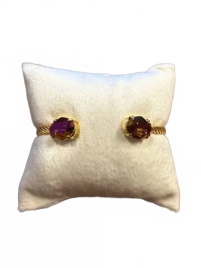 Tova Women's Charlotte Cuff In Topaz Glimmer In Multi