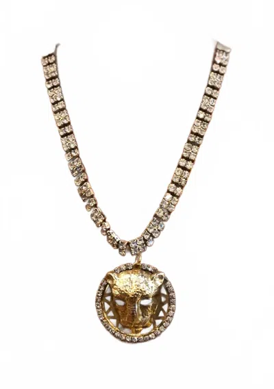 Tova Women's Crystal Jagger Necklace In Gold