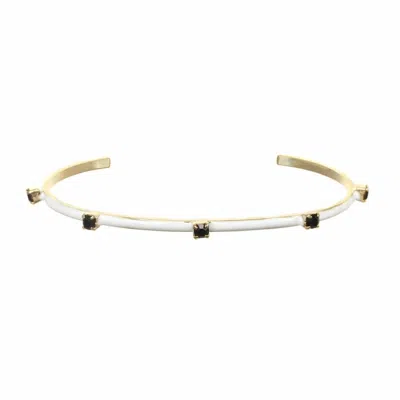 Tova Women's Everly Cuff In White