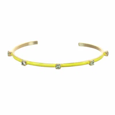 Tova Women's Everly Cuff In Yellow