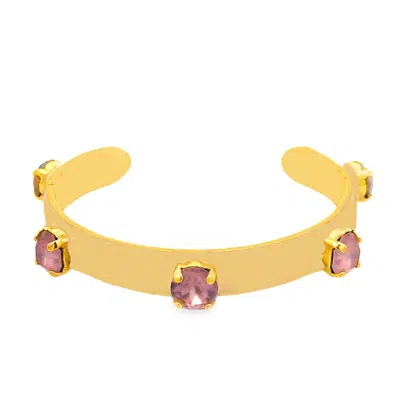 Tova Women's Kennedy Cuff Bracelet In Beige