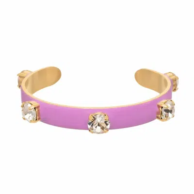 Tova Women's Kennedy Cuff Bracelet In Lavendelle In Multi