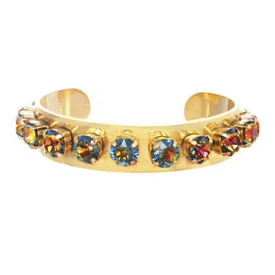 Tova Women's Nyon Cuff Bracelet In Golden Sahara In Blue