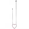 Tova Women's Open Heart Necklace In Pink In Metallic