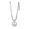 Tova Women's Peace Pop Necklace In Smutt/clear In Metallic