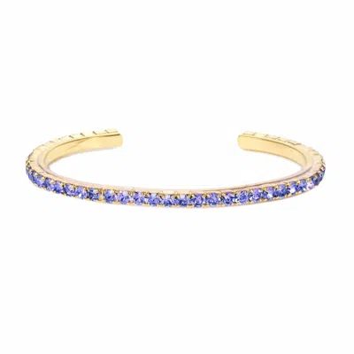 Tova Women's Rae Stackable Cuffs In Light Saphire In Multi