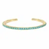 Tova Women's Rae Stackable Cuffs In Turquoise In Blue