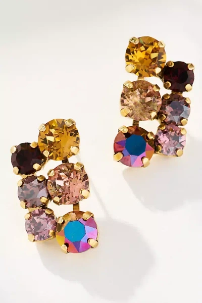 Tova Zoe Earrings In Yellow