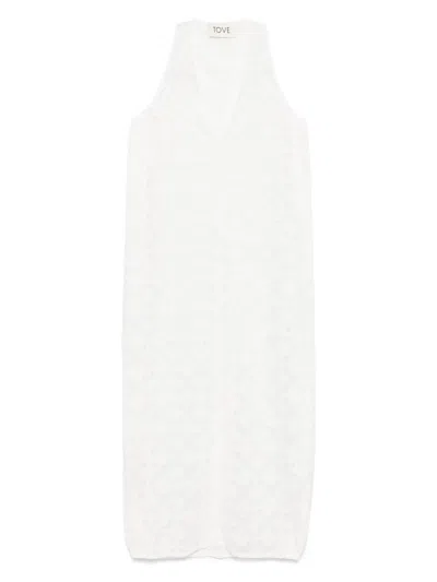 Tove Agel Maxi Dress In White