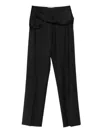 Tove Annabel Twisted Trousers In Black
