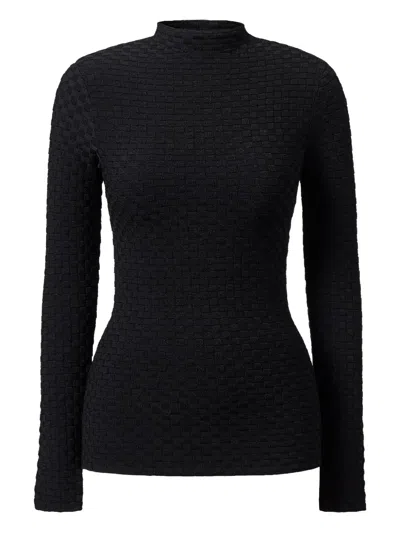 Tove Avi Halterneck T-shirt In Black