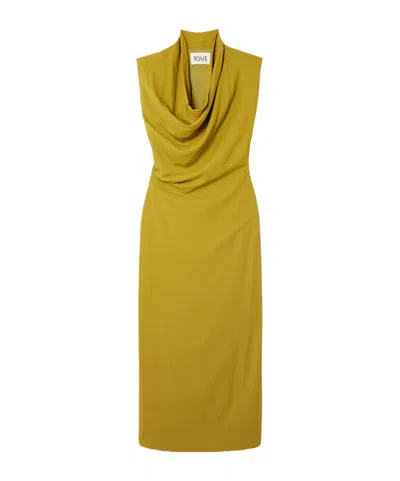 Tove Babette Maxi Dress In Green
