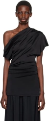 Tove Edel Draped Top In Black