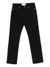 Tove Button Jeans In Black