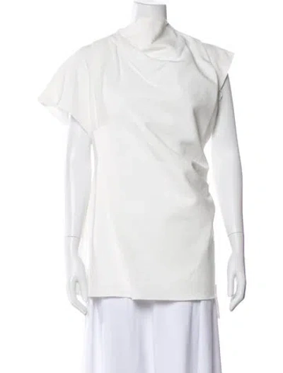 Pre-owned Tove Cowl Neck Sleeveless Top W/ Tags In White