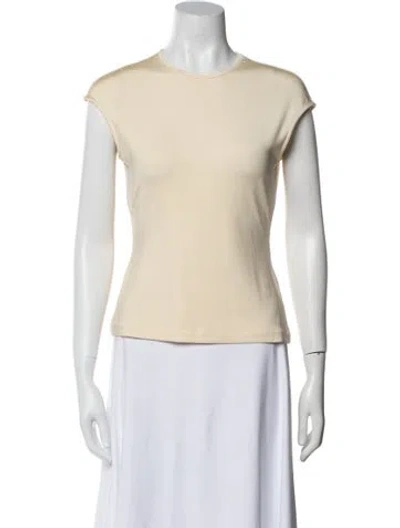 Pre-owned Tove Crew Neck Short Sleeve Top In Blue