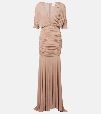 Tove Devi Semi-sheer Maxi Dress