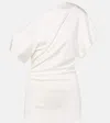 Shop Tove Edel Draped Top In Weiss