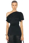 Tove Edel Draped Top In Black