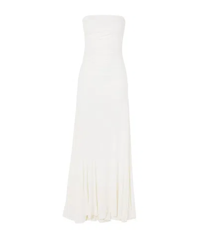 Tove Elegant Sleeveless Dress In White