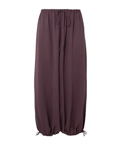 Tove Estelia Wide-leg Casual Pants In Purple