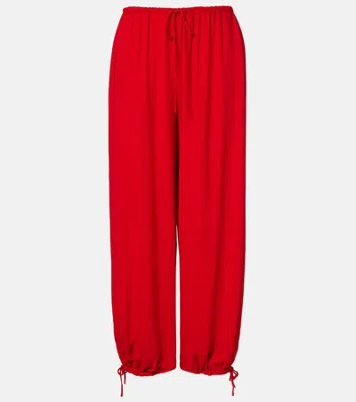 Tove Estelia Wide-leg Pants In Red