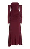 Tove Exlusive Ina Dress In Burgundy