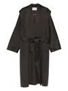 Tove Fenn Oversized Coat In Black