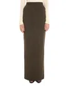 Tove Fey Pencil Skirt In Brown