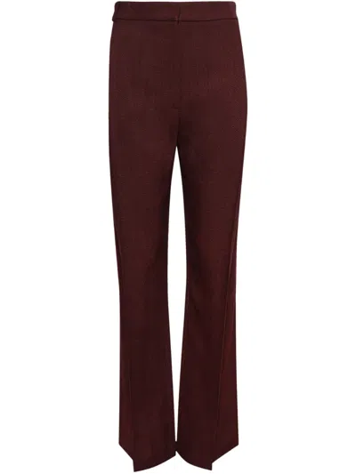 Tove Gabrielle Trousers In Burgundy
