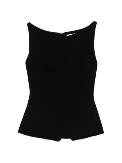Tove Genni Sleeveless Top In Black