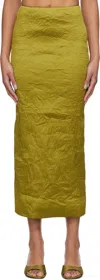 Tove Pleated Skirt In Gold