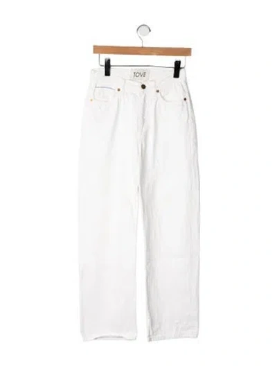 Pre-owned Tove High-rise Straight Leg Jeans In Multicolor